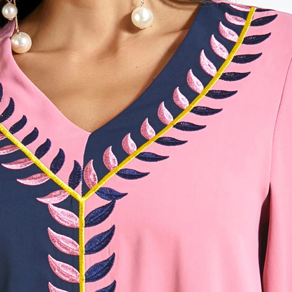 Cotton Maxi Dress B&P - SixtyKey new model design Dubai fashion style 2021 best price