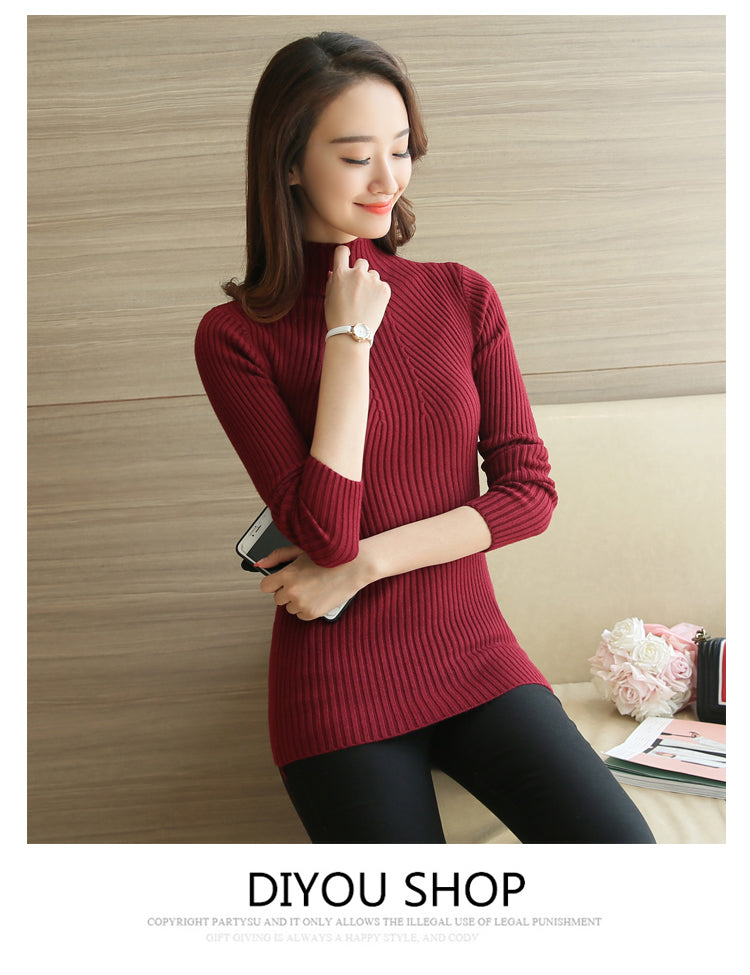 Sweater Women Fashion Autumn Winter Tops Women Knitted - SixtyKey new model design Dubai fashion style 2021 best price