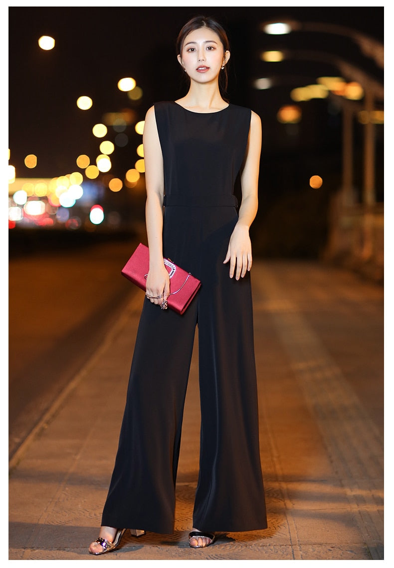 Loose Jumpsuit with Long Pants - SixtyKey new model design Dubai fashion style 2021 best price