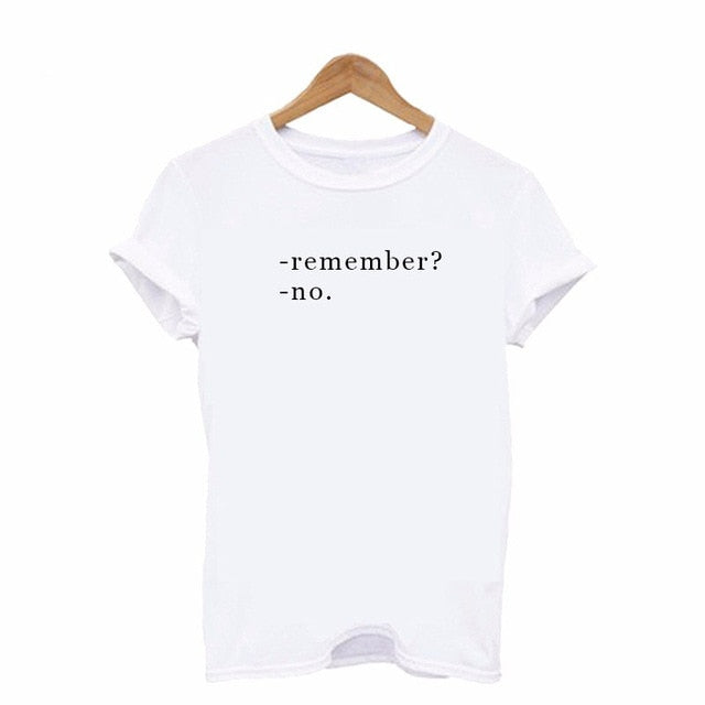 Letters Print Women tshirt Cotton Casual Funny t shirts For Lady Top Tee Hipster - SixtyKey new model design Dubai fashion style 2021 best price
